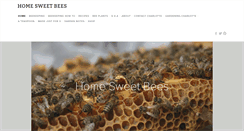 Desktop Screenshot of homesweetbees.com